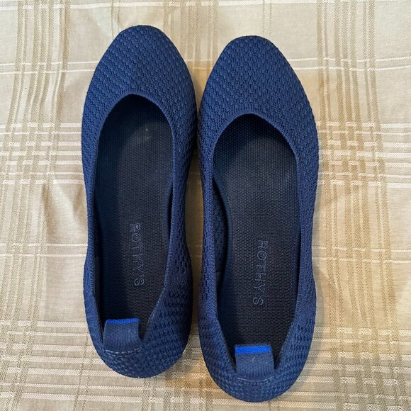 Woman Rothy The Square  - Navy Noir - 8.5 - Picture 1 of 3